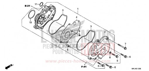 POMPA ACQUA NC750SDK di 2019